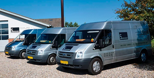 En tømrer for en dag ex. materialer fra Møldrup Tømrer & Snedkerforretning